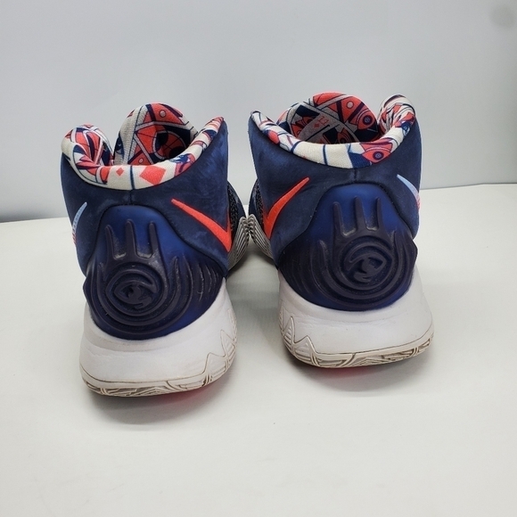 Nike Kyrie 6 “Team USA” Blue Red White Shoes Men Size 9 Irving BQ4630-402 - Picture 12 of 16